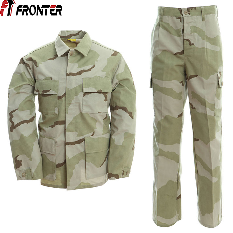 Ripstop Desert Camouflage Army Uniform