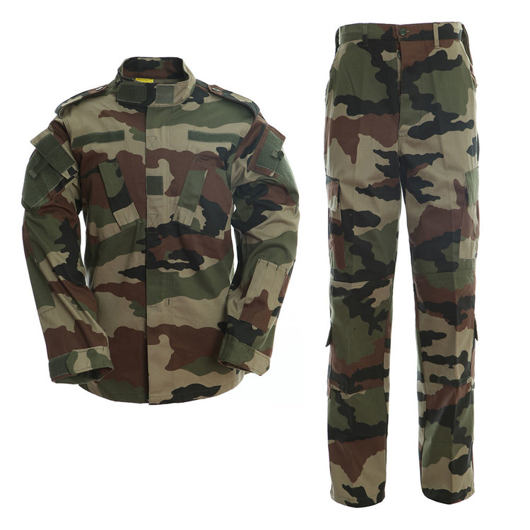French Jungle camouflage Military Uniform