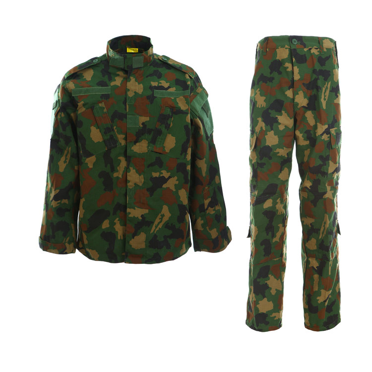 Polygon Woodland Camo Army Uniform