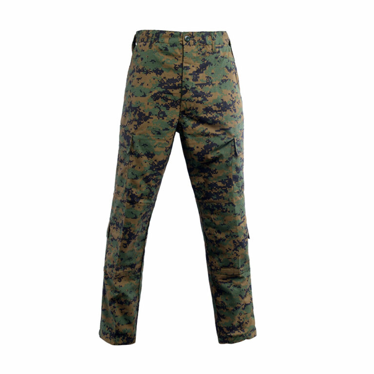 Green Electronic Camouflage Army Uniform Pant